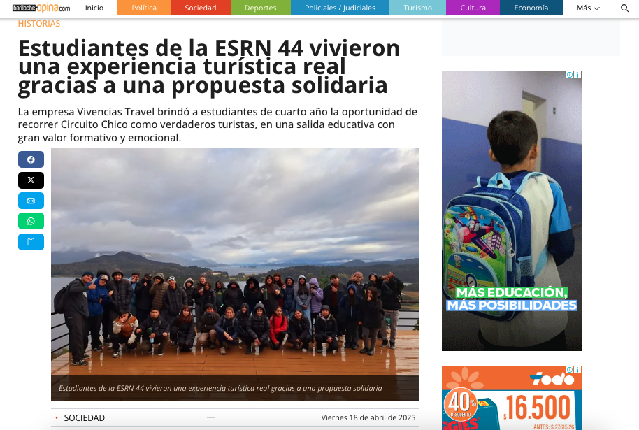 Giras de Estudio - Vivencias travel